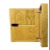 Hide-Away Recessed in The Wall Oak Gun Cabinet view 4