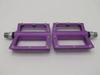 Neco CNC Aluminum Alloy BMX Downhill ATB Platform 9/16 Pedals (Purple) view 3