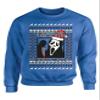 ALLNTRENDS Ugly Christmas Sweater 2025 Collection Funny Ugly Xmas Sweatshirts (S, Favorite Holiday Royal Blue) view 1