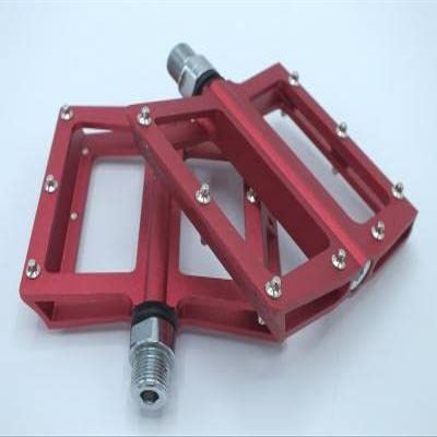 Neco CNC Aluminum Alloy BMX Downhill ATB Platform 9/16 Pedals (Red)