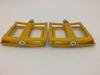 Neco CNC Aluminum Alloy BMX Downhill ATB Platform 9/16 Pedals (Gold) view 3
