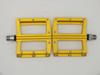 Neco CNC Aluminum Alloy BMX Downhill ATB Platform 9/16 Pedals (Gold) view 4