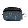 ChicoBag Travel Pack rePETe Recycled Backpack w/Built-In Pouch & Carabiner Clip | Perfect for Outdoor Activities | Eco-Conscious Packable Reusable Bookbag | Night Sky Constellations (Pack of 1) view 3