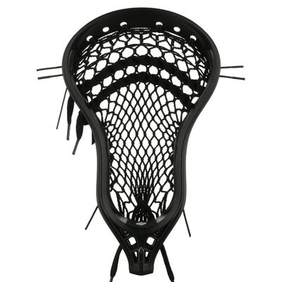StringKing Mens Mark 2T Midfield Lacrosse Head Strung with Type 5X Mesh (Black/Black)