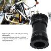 Buachois Bike Bottom Bracket, Press Type Outboard Bottom Bracket with Gasket, Power Spline Bottom Bracket for Diameter T47 Width 86.5mm Bicycle Frame view 3