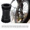 Buachois Bike Bottom Bracket, Press Type Outboard Bottom Bracket with Gasket, Power Spline Bottom Bracket for Diameter T47 Width 86.5mm Bicycle Frame view 4
