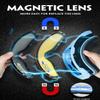 COPOZZ Polarized Ski Goggles - G2 Detachable Magnetic Lens Snow Goggles Over Glasses for Men Women Adult OTG Goggles view 3
