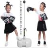 Punching Bag, Reflex Bag Boxing for Adults Kids, Height Adjustable Reflex Bag, Free Standing Boxing Speed Ball with Stand, Tumbler Punching Bags for Kids Adults Fitness and Training (Color : Black, view 2