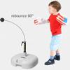 Punching Bag, Reflex Bag Boxing for Adults Kids, Height Adjustable Reflex Bag, Free Standing Boxing Speed Ball with Stand, Tumbler Punching Bags for Kids Adults Fitness and Training (Color : Black, view 4
