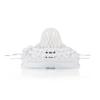 StringKing Mens Mark 2V Midfield Lacrosse Head Strung with Type 5s Mesh (White/White) view 4