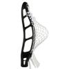 StringKing Mens Mark 2T Midfield Lacrosse Head Strung with Type 5X Mesh (Black/White) view 3