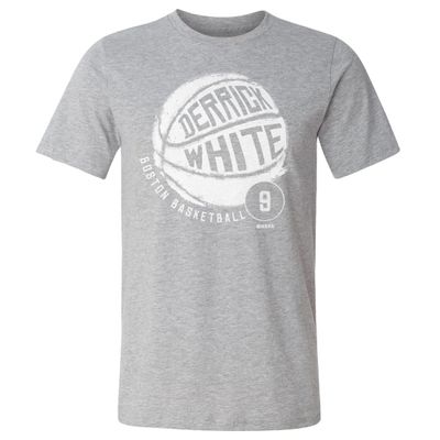 500 LEVEL Derrick White Shirt (Cotton, XXX-Large, Heather Gray) - Derrick White Boston Basketball WHT