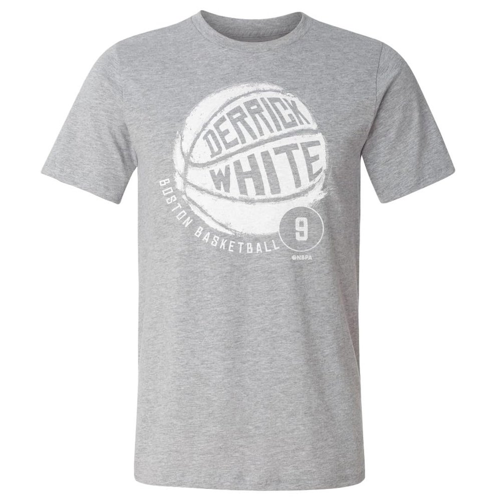 500 LEVEL Derrick White Shirt (Cotton, XXX-Large, Heather Gray) - Derrick White Boston Basketball WHT