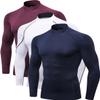 Queerier Men's Compression Shirts 1/3 Pack Long Sleeve Athletic Workout RunningTops Gym Undershirts Sports Baselayers view 1