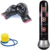 Punching Bag, Reflex Bag Boxing for Adults Kids, Inflatable Punching Bag Free Standing Boxing Target Bag for Kids and Adults Boxing Punching Training Bag for Relieving Pressure view 1