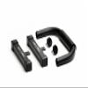Sweet Sweat Push Up Bars, by Sports Research - Durable, Non-Slip with Comfort Grip - Calisthenics Equipment for Bodyweight Fitness & Strength Training - Floor Stand Pushup Bar Handles for Men & Women view 3