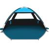 COMMOUDS Beach Tent Sun Shade for 3/4-5/6-7/8-10 Person, UPF 99+ Beach Sun Shelter Canopy Tent, Lightweight, Easy Set Up and Carry view 1