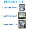 Cooler Basket for Lifetime 77 Qt, Lifetime 115 Qt Cooler, or Ozark Trail 73 Quart Ice Chest - Cooler Accessories view 2
