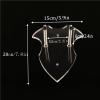 Sword and Axe Wall Mount - Vertical Display Hanger for Swords and Axes - Transparent Holder for Decoration view 2