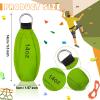 Oudain 4 Pieces Throw Weight Bags Bulk Arborist Climbing Rope Bags 14 oz / 400g Durable Multi-layer Outdoor Throw Bag Professional Multi Bag for Tree Rock Spelunking(Green) view 2