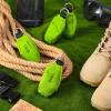 Oudain 4 Pieces Throw Weight Bags Bulk Arborist Climbing Rope Bags 14 oz / 400g Durable Multi-layer Outdoor Throw Bag Professional Multi Bag for Tree Rock Spelunking(Green) view 3