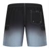 ELETOP Men's Swim Trunks Quick Dry Bathing Suit Swimming Board Shorts Mesh Lining Beach Swimwear Cargo Gradient Black L view 2