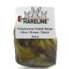Hareline Fly Tying Polychrome Rabbit Strips - Olive/Brown/Black view 1