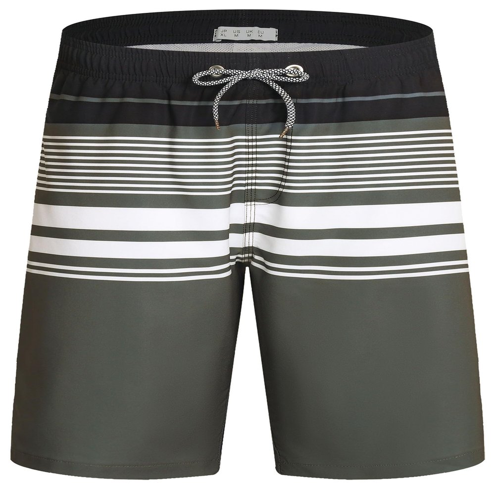 ELETOP Men's Swim Trunks with Mesh Liner 9 Inch Beach Bathing Suit