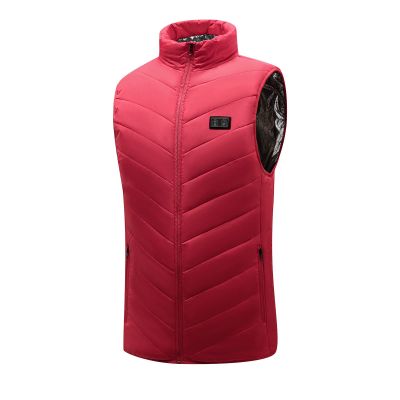 XUNRYAN Heated Jacket Men Women Plus Size Winter Warm Coat Unisex Zip Up Lightweight Electric Smart Heated Coats(NO Battery)