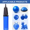 Exercise Ball Pump, Air Pump for Exercise Ball, Yoga Ball Pumps with Fitness Ball Plug Replacement kit Yoga Ball Plugs Replacement Plug for Exercise Balls Inflator Pump (Blue 13 PCS) view 3