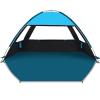 COMMOUDS Beach Tent Sun Shade for 3/4-5/6-7/8-10 Person, UPF 99+ Beach Sun Shelter Canopy Tent, Lightweight, Easy Set Up and Carry view 1