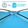 COMMOUDS Beach Tent Sun Shade for 3/4-5/6-7/8-10 Person, UPF 99+ Beach Sun Shelter Canopy Tent, Lightweight, Easy Set Up and Carry view 4