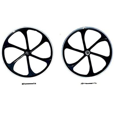 Aluminum Alloy 26 inch/26" Bicycle/Bike Mag Wheels Set/Wheel Rims 100 * 135mm (Single and Multi-Speed) - Gas Motorized Bicycle Rim Front & Rear