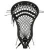 StringKing Mens Mark 2A Attack Lacrosse Head Strung with Type 5X Mesh (Black/Black)