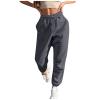 Womens Sweatpants Baggy High Waisted Fall Pants Cinch Bottom Joggers with Pockets Y2k Cotton Athletic Trousers view 1