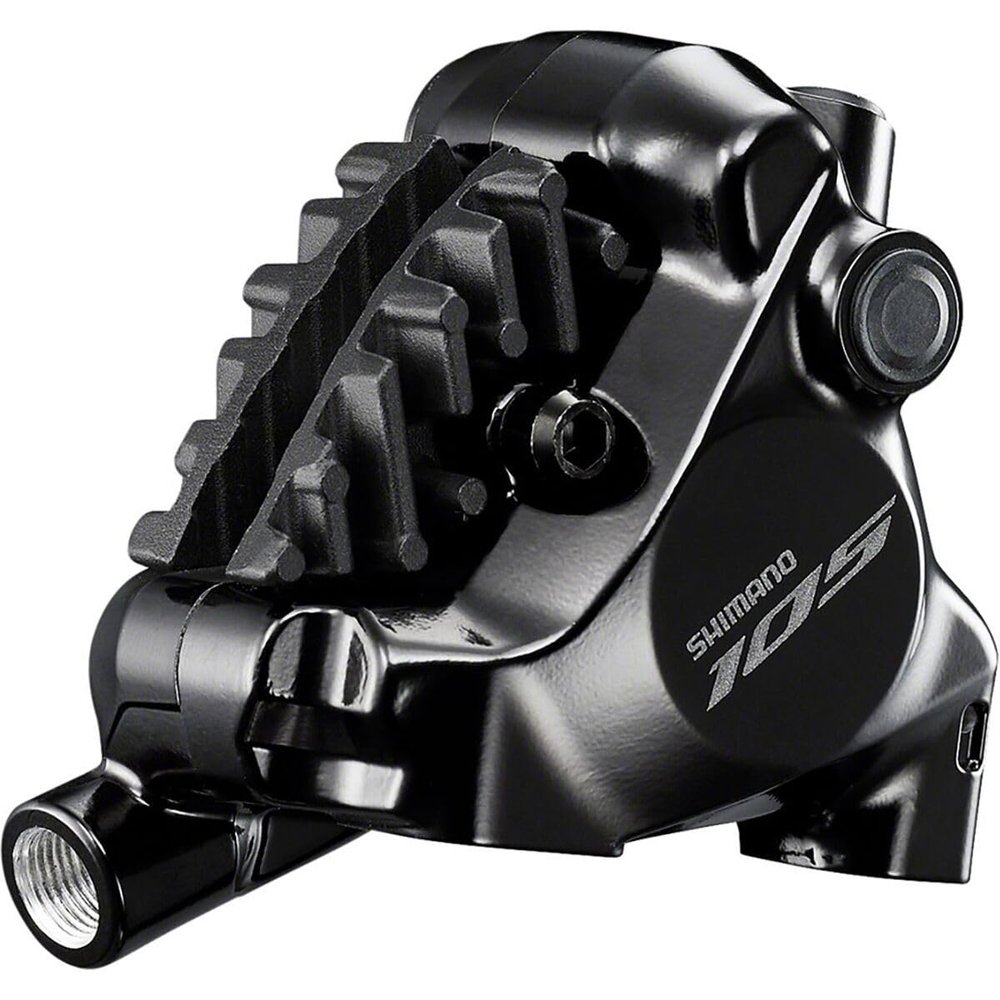 SHIMANO 105 Br-R7170 Flat Mount Disc Brake Caliper Black, Front