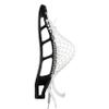 StringKing Mens Mark 2V Midfield Lacrosse Head Strung with Type 5X Mesh (Black/White) view 3