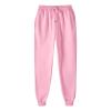 Womens Sweatpants Baggy High Waisted Fall Pants Cinch Bottom Joggers with Pockets Y2k Cotton Athletic Trousers A-Pink view 4