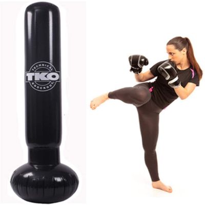 Punching Bag, Reflex Bag Boxing for Adults Kids, Boxing Punch Bag Inflatable Kids Punching Bag Free Standing Ninja Boxing Bag for Immediate Bounce-Back for Practicing Karate Taekwondo Punch Bag