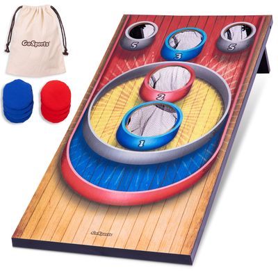 GoSports Carnival Arcade Toss Cornhole Game - Indoor or Outdoor Bean Bag Toss Multi