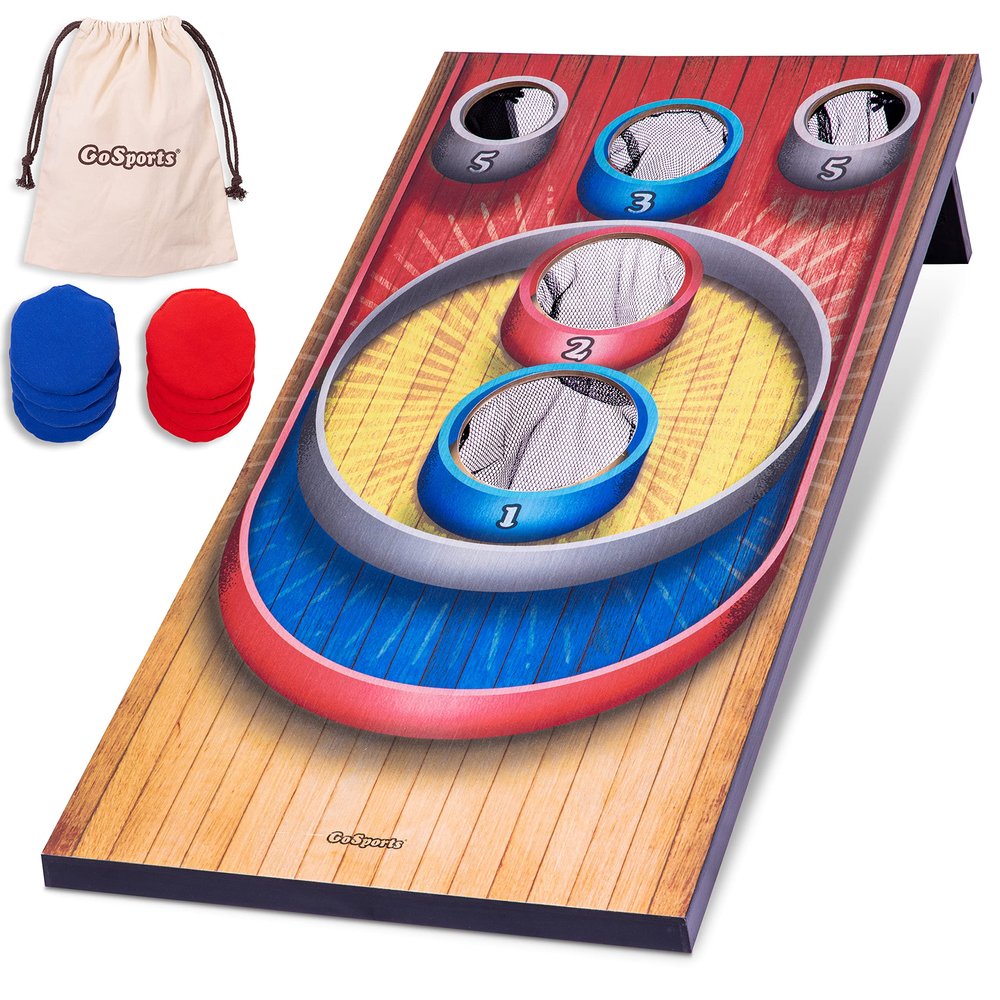 GoSports Carnival Arcade Toss Cornhole Game - Indoor or Outdoor Bean Bag Toss Multi