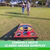 GoSports Carnival Arcade Toss Cornhole Game - Indoor or Outdoor Bean Bag Toss Multi view 2