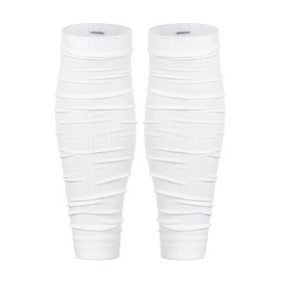 Century Star Calf Compression Sleeve Men Leg Sleeves for Men Football Accessories Scrunched Socks Basketball Leg Sleeve Backplate Football Leg Warmers for Men Youth White M