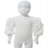 QinCiao Toddler Little Girl Puff Long Sleeve Pullover Tshirt Basic Solid T-Shirt Blouse Top White 12-18 Months view 3