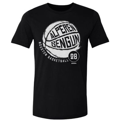 500 LEVEL Alperen Sengun Shirt (Cotton, XXX-Large, Black) - Alperen Sengun Houston Basketball WHT