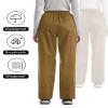 iCreek Women's Rain Pants Waterproof Hiking Pants Windproof Lightweight Over Pants Work Rain Outdoor for Golf, Fishing (Brown, XX-Large/31 Inseam) view 2