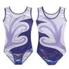Hotfiary Girls Gymnastics Leotards Shiny Diamond Sleeveless/Long Sleeve Ballet Dance Unitard One Piece Outfit for Gymnastic view 3