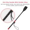 Coolrunner Riding Crop for Horse, 18 Inch Horse Whip with PU Leather Equestrianism Horse Crop Double Slapper Horse Whip Black Crops for Horses (Red) view 3