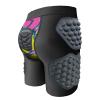 Padded Compression Shorts Girls Hockey Protective Gear, Youth Impact Protection Short Pants Pad Sport Shorts Pink YS view 1