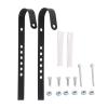 B Baosity Bike Front Basket Hook Height Adjustable Hanging Hooks Quick Release Hook Sturdy Wire Basket Hook Bike Accessories for Handlebar view 3